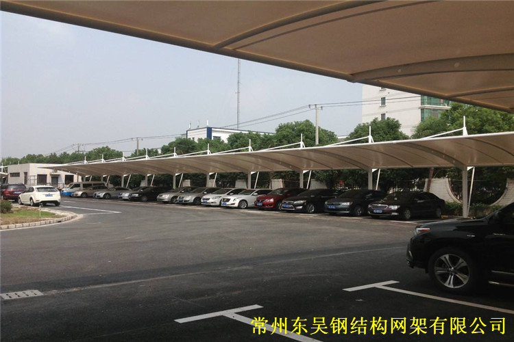 大型機關學校醫(yī)院行政大樓膜結構車棚