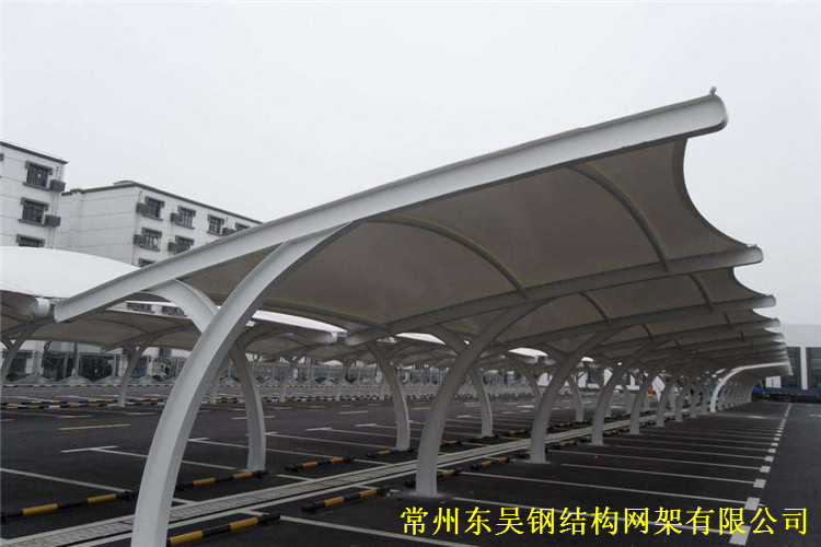機關行政大樓膜結構車棚