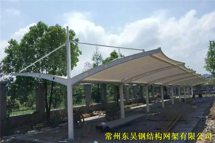 機關學校行政大樓膜結構車棚